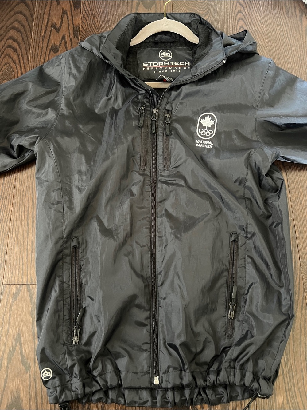 Stormtech Black Hooded Jacket